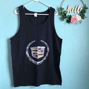 Caddilac Logo Men’s Tank Top Large